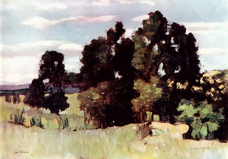 Paesaggio a mezzogiorno - Romanian National Art Gallery, Bucharest, Romania